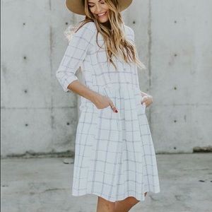 Roolee Grid Dress XL